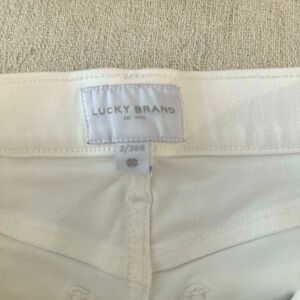 Lucky Brand White Lightweight Jeans